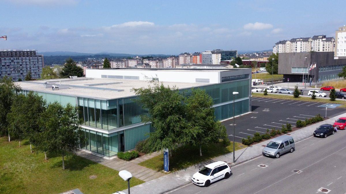 Edificio da Aula de Produtos Lácteos da USC, que se atopa na cidade de Lugo