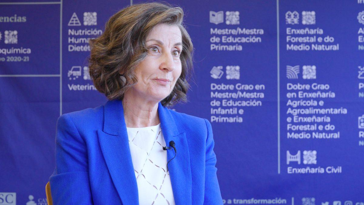 Elvira López Mosquera, delegada do reitor para o Campus Terra