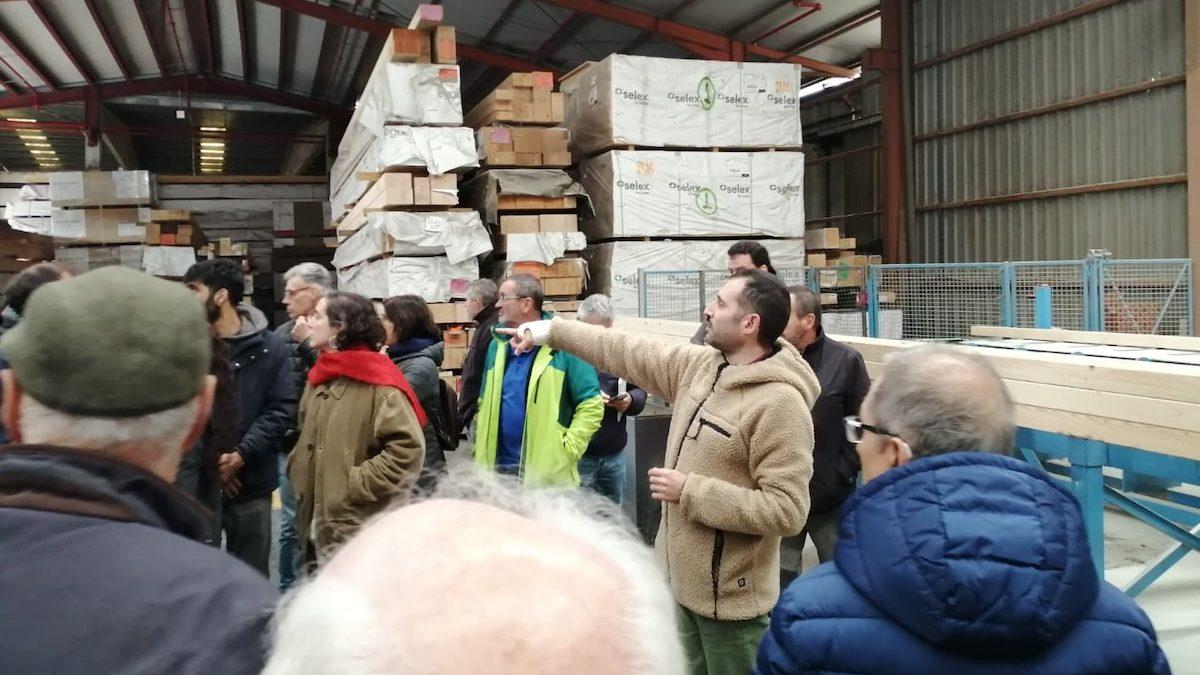 Visita a Maderas Rubén. Cedida